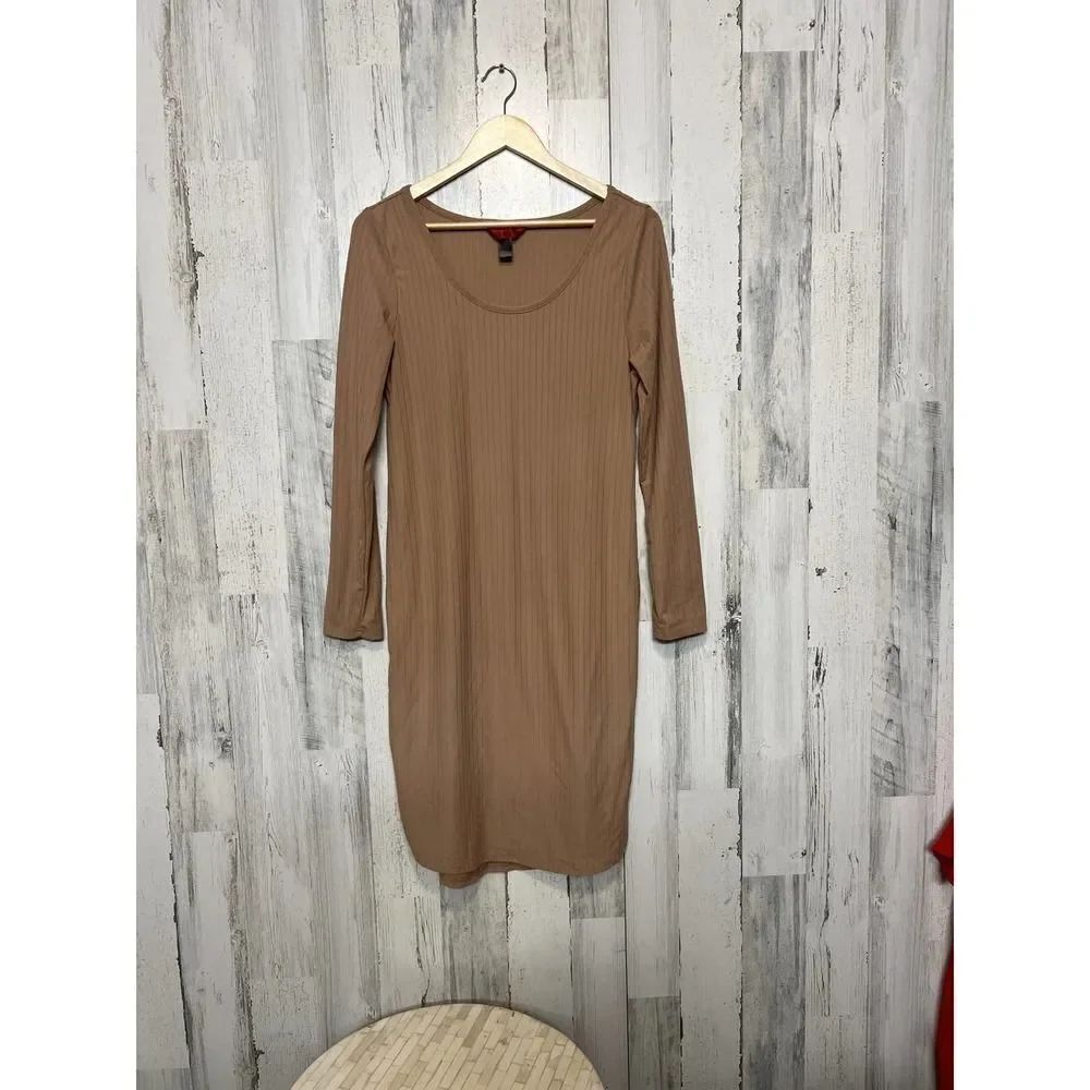 Hot Kiss Brown midi dress size XL